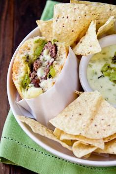 Stuffed Hatch Chili Burgers Why not double down on the cheese by stuffing your next burgers? Here's a recipe for stuffed cheeseburgers from Confessions of a Foodie Bride that will have the whole family asking for seconds. If your kids aren't fans of green chilies, you can swap them for red or green peppers. Stuffed Hatch Chile Cheeseburgers by foodiebride, via Flickr